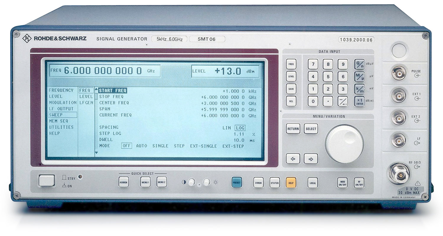 Rohde et Schwarz SMT02