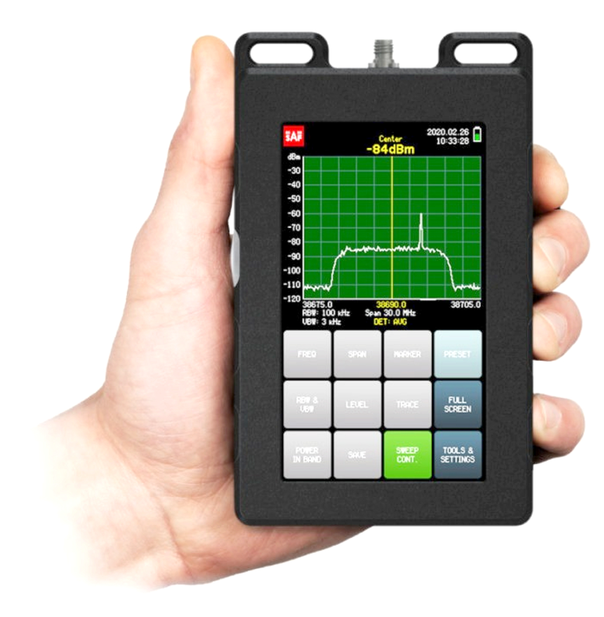 Spectrum Compact/P6 analyseur de spectre | Leasametric
