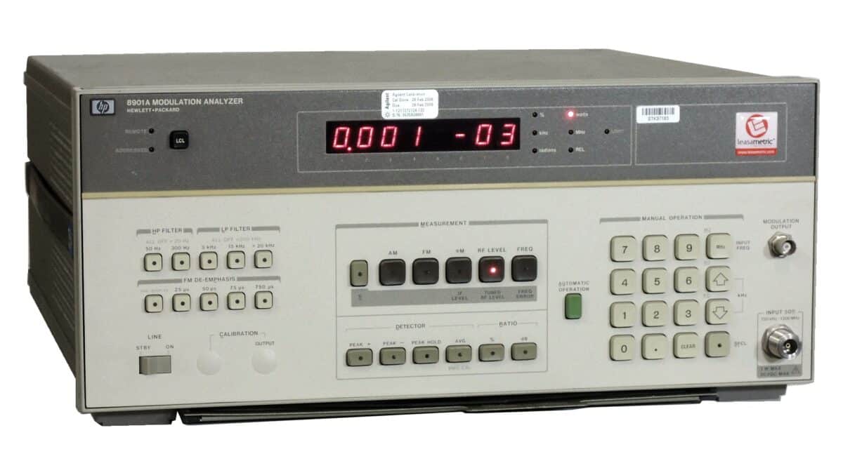 Keysight / Agilent 8901A | Leasametric